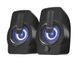 Компьютерная акустика 2.0 6 Вт черная Trust 2.0 Gemi RGB BLACK 504233 фото