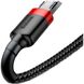 Кабель Baseus Cafule USB for Micro Red/Black 1м (CAMKLF-B91) 470556 фото 2