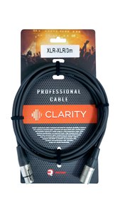 Clarity XLR-XLR/3m