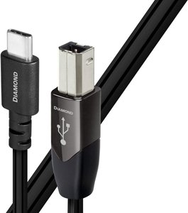 AudioQuest USBDIA201.5CB — Кабель USB 2.0 HD 1.5м, Diamond C>B 1-007926 фото