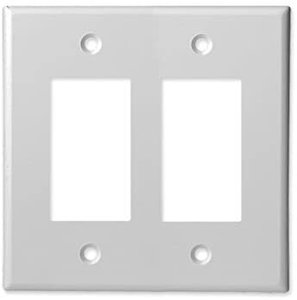 Мультимедиа розетка SCP 200D-2G-WT DOUBLE GANG FACEPLATE-DECORATOR - WHITE 527797 фото
