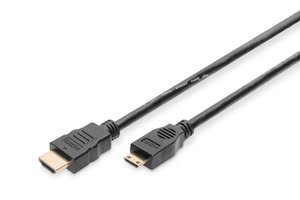 Digitus DB-330106-020-S — кабель HDMI (AM/СM) High Speed, HDMI-miniHDMI, 2 м 1-005111 фото