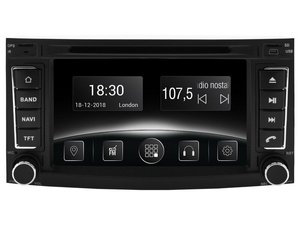 Автомобильная мультимедийная система с антибликовым 7” HD дисплеем 1024x600 для Volkswagen Touareg 7L 2002-2010 Gazer CM5007-7L 524230 фото