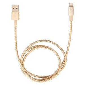 Кабель Verbatim USB2.0 AM/Apple Lightning Gold 1м (48861) 469468 фото
