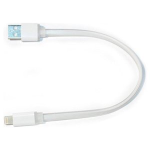 Кабель Colorway USB/Apple Lightning White 0.25м (CW-CBUM-LM25W) 469623 фото