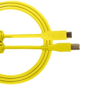 UDG Ultimate Audio Cable USB 2.0 C-B Yellow Straight 1,5 m - кабель 1-004851 фото