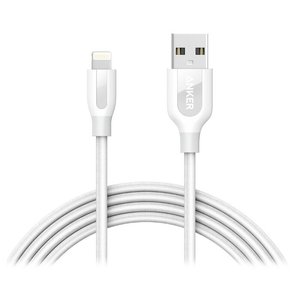 Кабель Anker Powerline+ USB - Lightning V2 White 0.9м (A8121H22) 469240 фото
