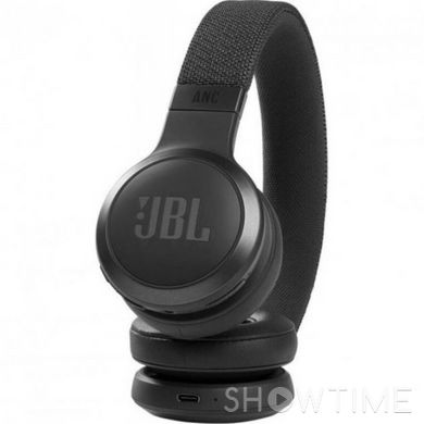 JBL JBLLIVE460NCBLKPV — Навушники з мікрофоном бездротові накладні Bluetooth 3.5 мм чорні 1-004391 фото