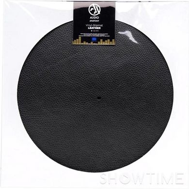 Audio Anatomy Slipmat Leather (ACCLP018) — Сліпмат шкіряний, діаметр 295мм, товщина 1,5мм 1-008026 фото