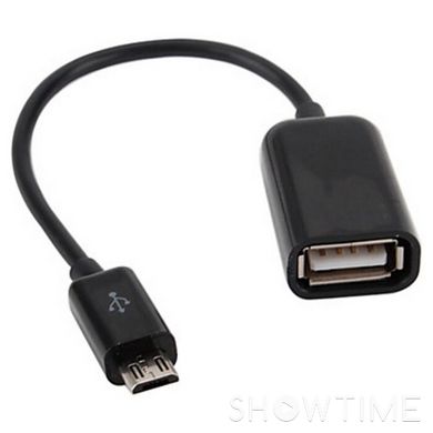 Кабель Lapara Micro-BM OTG/USB2.0 AF 0.16м (LA-UAFM-OTG BLACK) 469190 фото