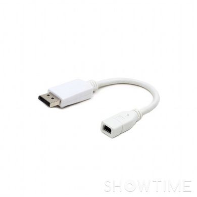 Кабель-адаптер Mini DisplayPort розетка- DisplayPort вилка Cablexpert A-mDPF-DPM-001-W 444541 фото