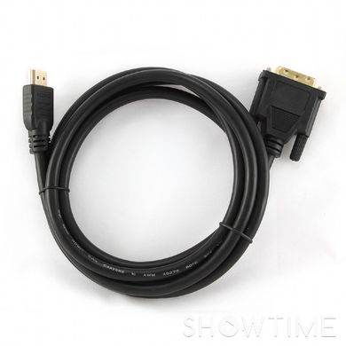 Кабель HDMI to DVI, V1.3 / 19 pin, позолочений, Cablexpert CC-HDMI-DVI-0.5M 0.5m 444482 фото