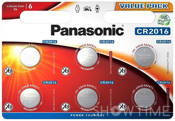 Panasonic CR-2016EL/6B 494711 фото