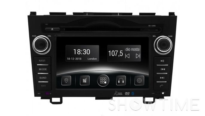 Автомобильная мультимедийная система с антибликовым 7” HD дисплеем 1024x600 для Honda CR-V RE 2006-2011 Gazer CM5007-RE 525628 фото