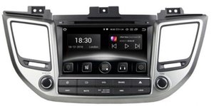 Автомобильная мультимедийная система с антибликовым 8” HD дисплеем 1024x600 для Hyundai Tucson TL 2015-2017 Gazer CM5008-TL 526540 фото