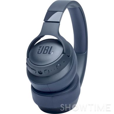 JBL JBLT760NCBLU — Наушники с микрофоном беспроводные полноразмерные Bluetooth 3.5 мм синие 1-004392 фото