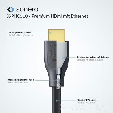 Кабель HDMI 2.1 8K - 2,00 м PureLink X-PHC110-020 542354 фото