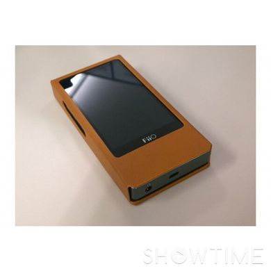 Чехол для плеера оранжевый e Fiio LC-X7B Leather Case Orange 527387 фото