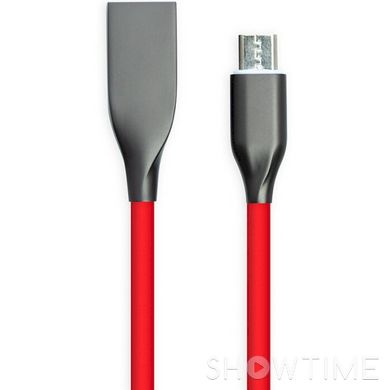 Кабель Powerplant USB2.0 AM/Micro-BM Red 2м (CA911370) 470421 фото