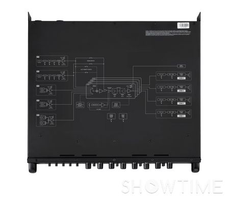 HH Electronics MZ-140Q — Трансляційний підсилювач, чотиризонний, 4х140 Вт 1-010103 фото