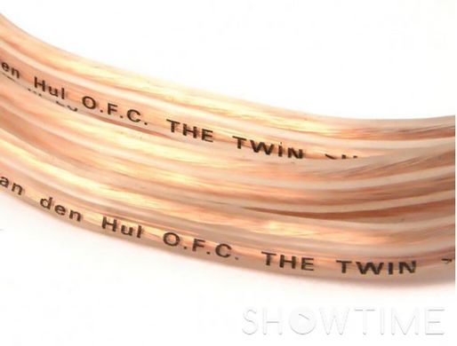 Акустичний кабель Van Den Hul Twin 2 x 1,23 мм², плоский 442475 фото