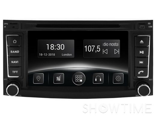 Автомобільна мультимедійна система з антибліковим 7 "HD дисплеєм 1024 * 600 для VW Touareg 7L 2002-2010 Gazer CM6007-7L 524231 фото