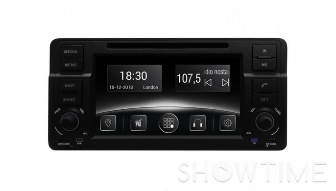 Автомобільна мультимедійна система з антибліковим 7 "HD дисплеєм 1024 * 600 для BMW 3 E46 1998-2004 Gazer CM6007-E46 525733 фото