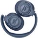 JBL JBLT760NCBLU — Наушники с микрофоном беспроводные полноразмерные Bluetooth 3.5 мм синие 1-004392 фото 5