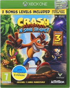Програмний продукт на BD диску Xbox One Crash Bandicoot N'sane Trilogy [Blu-Ray диск] 504936 фото