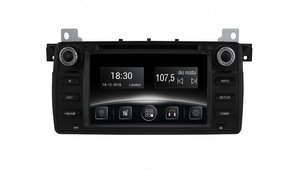 Автомобильная мультимедийная система с антибликовым 7” HD дисплеем 1024x600 для BMW 5 E39, X5 E53 1996-2004 Gazer CM5007-E39 525734 фото