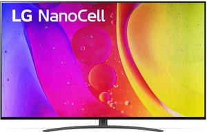 LG 65NANO826QB — Телевізор 65" NanoCell 4K 50Hz Smart WebOS Dark Iron Grey 1-006058 фото