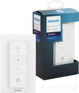 Philips Hue Dimmer (929001173770) — Пульт дистанційного керування настінний портативний, ZigBee 1-010054 фото
