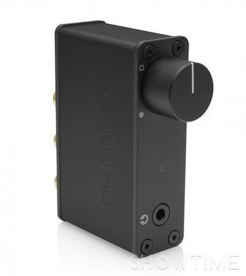 Optoma NuForce Icon uDAC-3 Black &mdash; Цифро-аналоговий перетворювач 24/96 кГц із вбудованим підсилювачем для навушників 1-007414 фото