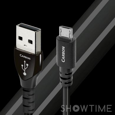 AudioQuest USBCAR201.5MI — Кабель USB A - Micro B HD 1.5м, Carbon 1-007928 фото