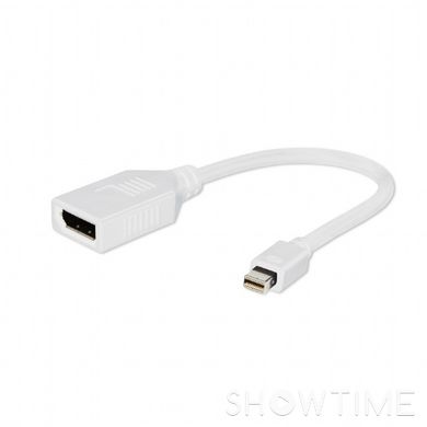Адаптер Mini DisplayPort to DisplayPort Cablexpert A-mDPM-DPF-001-W White 444415 фото