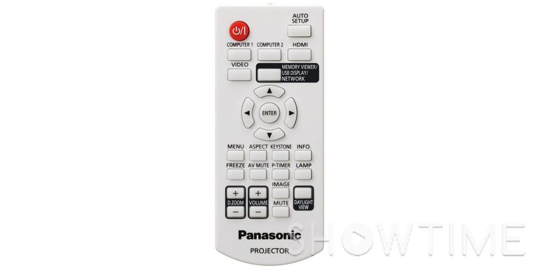 Короткофокусный проектор 3LCD WXGA 3300 лм Panasonic PT-TW380 White 532250 фото