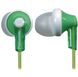 Panasonic RP-HJE118GUG — навушники RP-HJE118GU In-ear Green 1-005473 фото 1