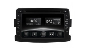 Автомобільна мультимедійна система з антибліковим 7 "HD дисплеєм 1024x600 для Renault Duster HSAM 2010-2016 Gazer CM5007-HSAM 526442 фото