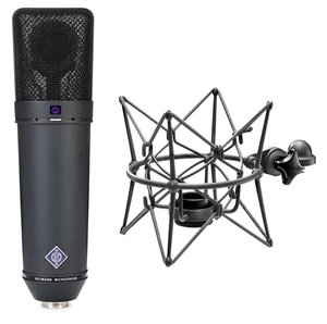 Студийный конденсаторный микрофон с подвесом Neumann U 87 Ai mt studio set 1-001954 фото