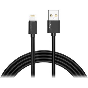Кабель T-Phox Nets USB - Lightning Black 1.2м (T-L801 BLACK) 470480 фото