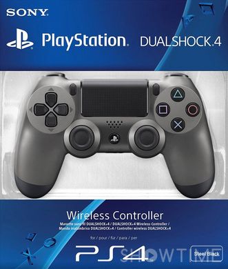 Геймпад бездротовий PlayStation Dualshock v2 Steel Black 443539 фото