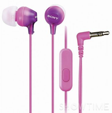 Навушники SONY MDR-EX15AP Mic Purple (MDREX15APV.CE7) 532593 фото