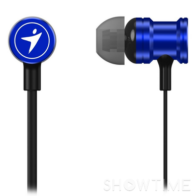Genius 31710017401 — Дротові навушники-вкладиші HS-M316, з мікрофоном, 3.5 мм, сині 1-007215 фото