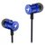 Genius 31710017401 — Дротові навушники-вкладиші HS-M316, з мікрофоном, 3.5 мм, сині 1-007215 фото