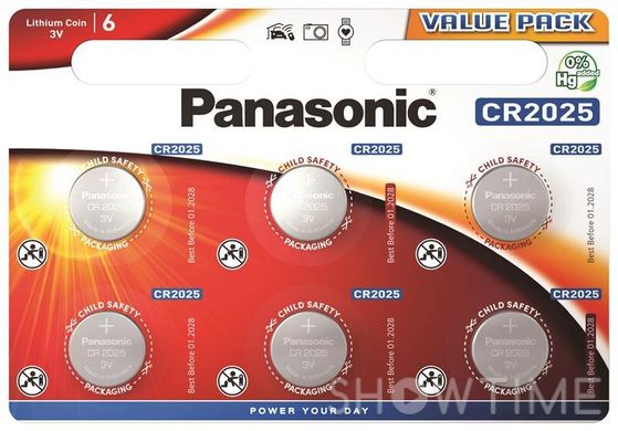 Panasonic CR-2025EL/6B 494714 фото