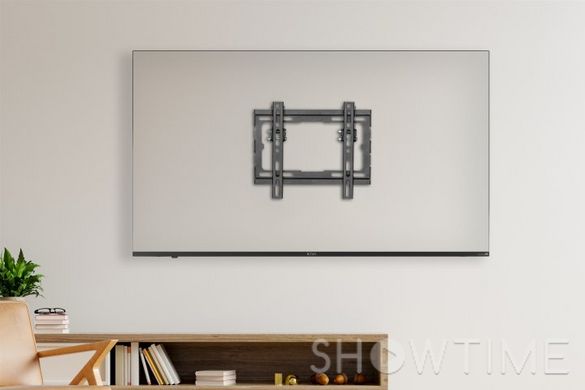 Kivi Basic-22T — Кріплення настінне для телевізора 23"-43", до 45 кг, чорне 1-007165 фото