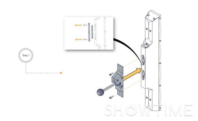 Настенное крепление для КК, KP K-ARRAY K-WALL2 1-001743 фото