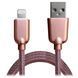 Кабель Grand-X USB2.0 AM/Apple Lightning Rose Gold 1м (ML02RG) 469719 фото 1