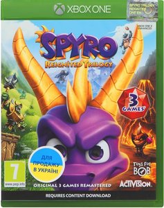 Програмний продукт на BD диску Xbox One Spyro Reignited Trilogy [Blu-Ray диск] 504938 фото