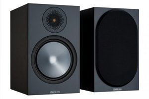 Полочная акустическая система 30-100 Вт Monitor Audio Bronze 100 Black (6G) 527444 фото
